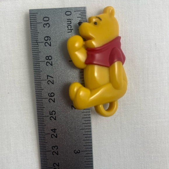 VTG Winnie the Pooh Pacifier Clip Brooch Pin The First Years - Picture 8 of 9